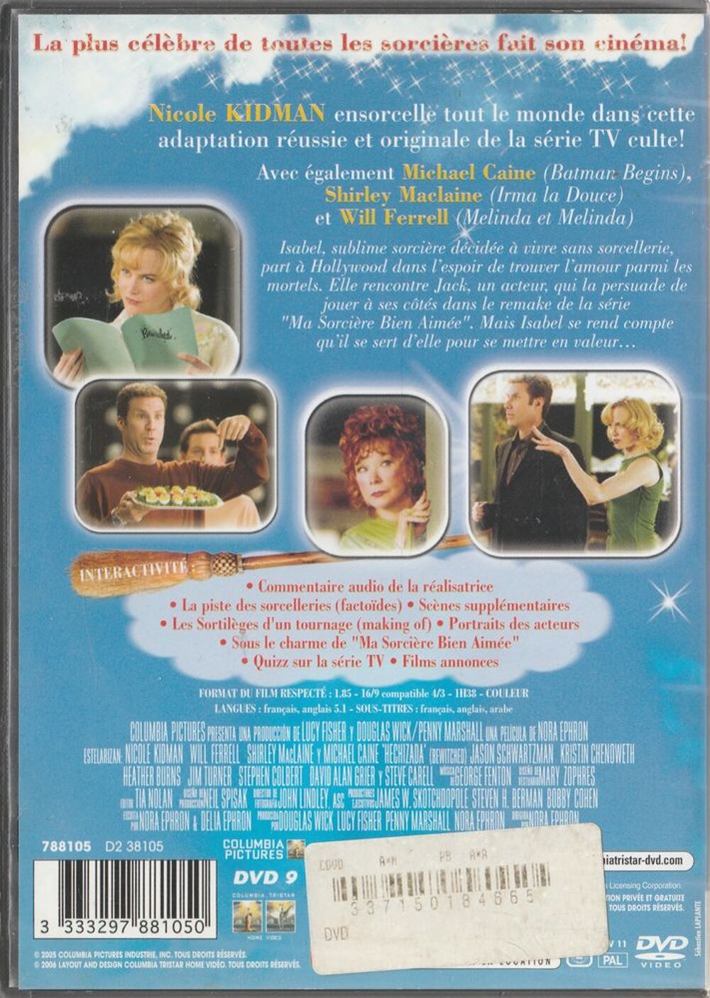 Ma sorci&egrave;re bien-aim&eacute;e DVD et blu-ray