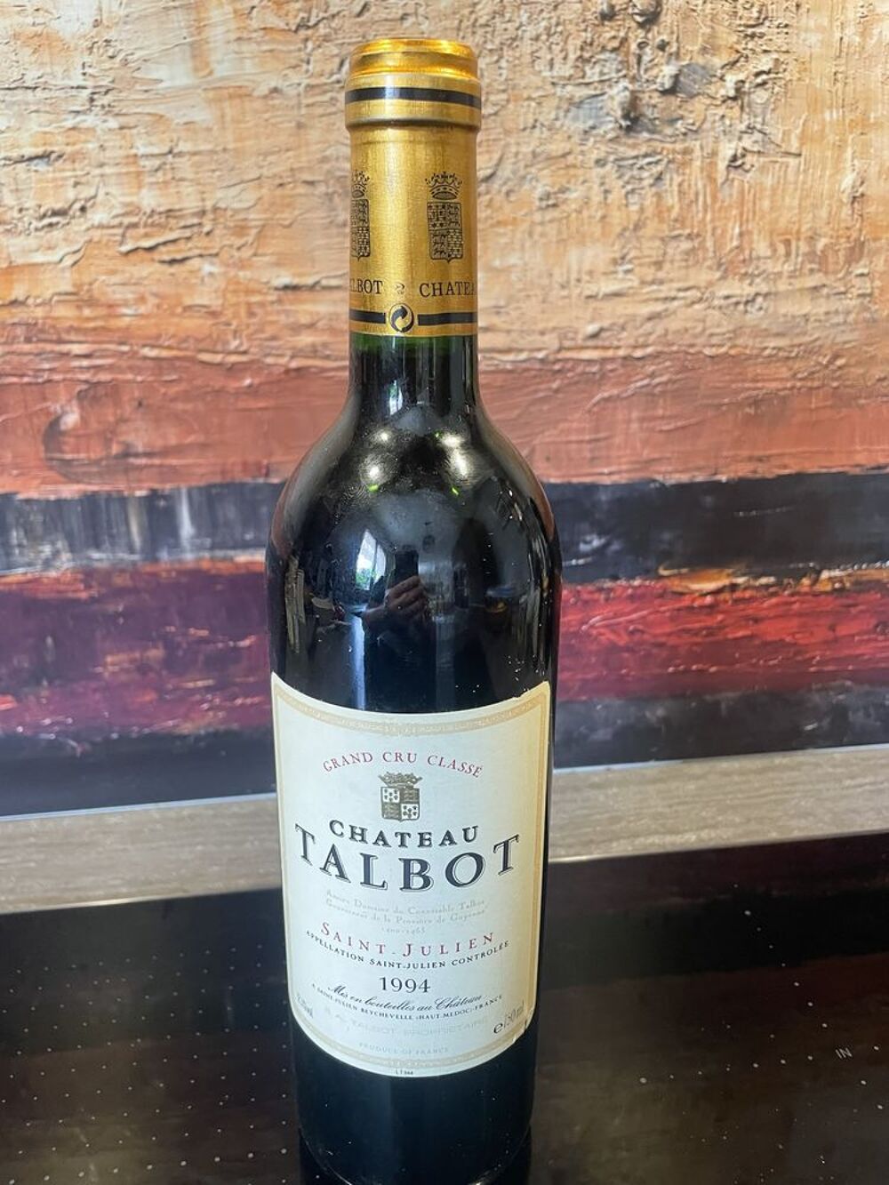1 Bt St JULIEN Ch&acirc;teau Talbot 1994 Cuisine