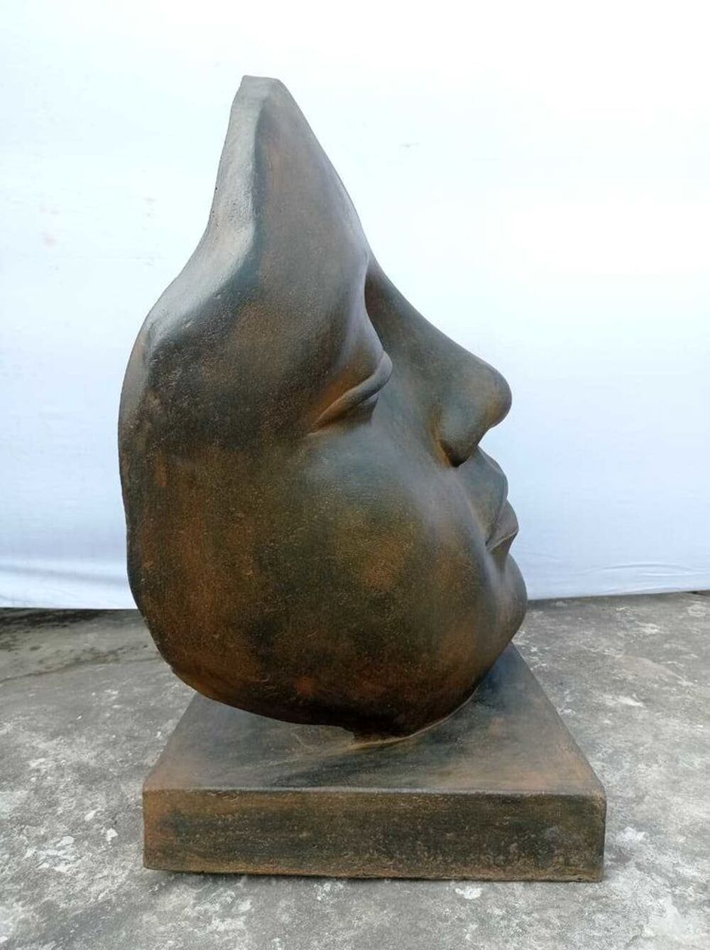 statue visage Décoration