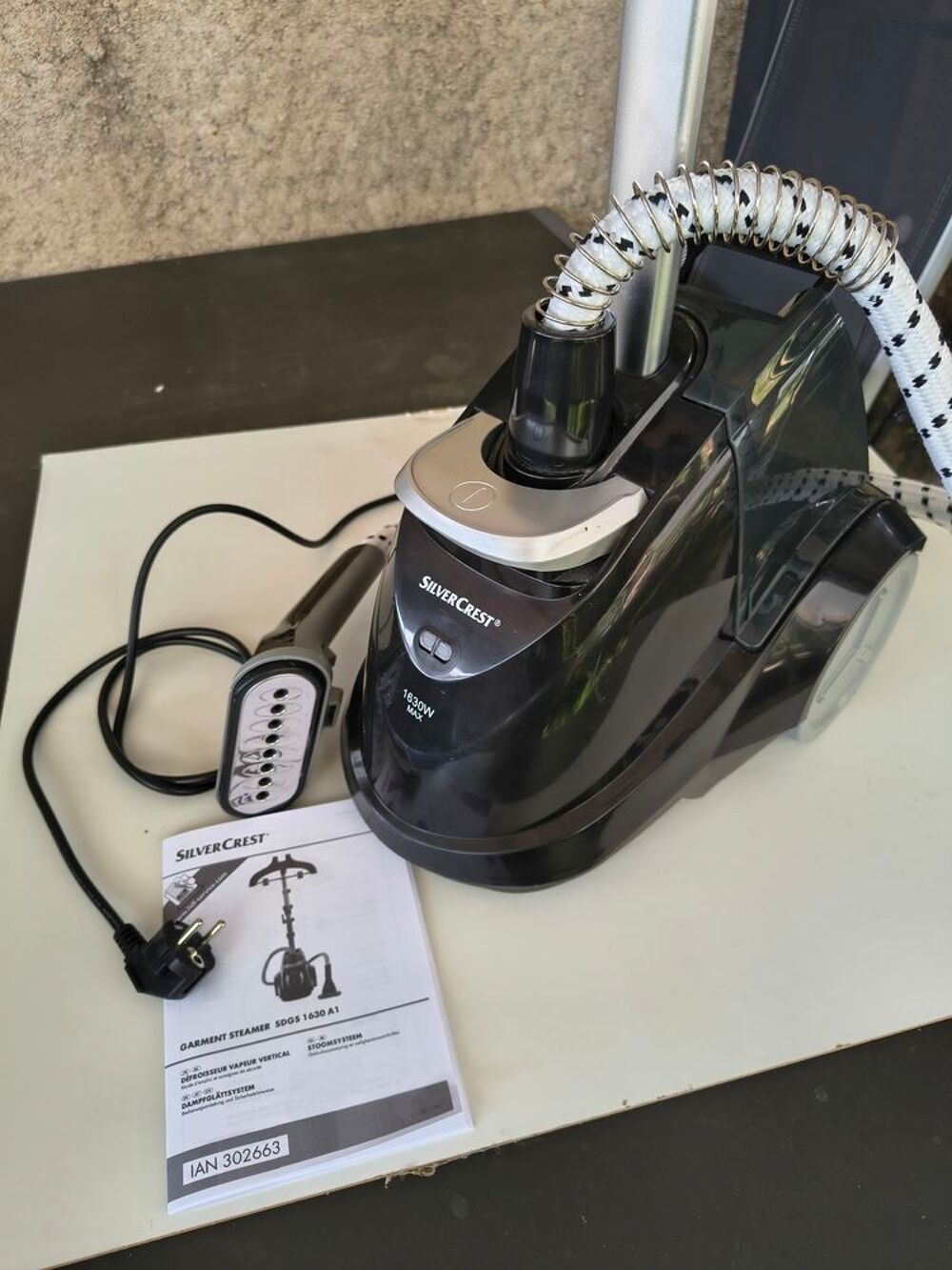 Annonces similaires
D&eacute;froisseur vertical SILVERCREST Electroménager
