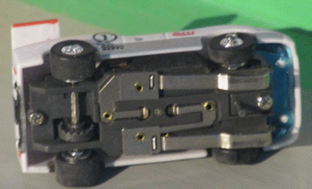 Tr&egrave;s rare Autoworld T-Jet Chaparral 2F blanche Jeux / jouets