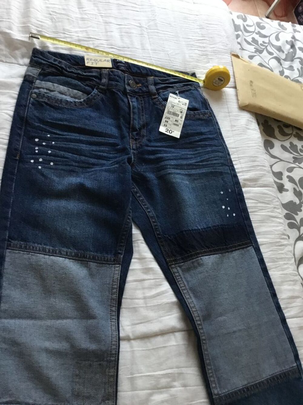 Tout Neuf avec &eacute;tiquette :pantalon jean pour fille de 10Ans Vêtements