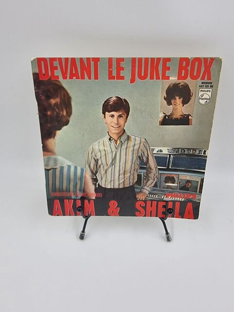 Vinyle 45 tours Akim & Sheila : Devant le Juke Box  2 Vulbens (74)