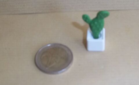 Playmobil petit cactus dans pot blanc 1 Colombier-Fontaine (25)