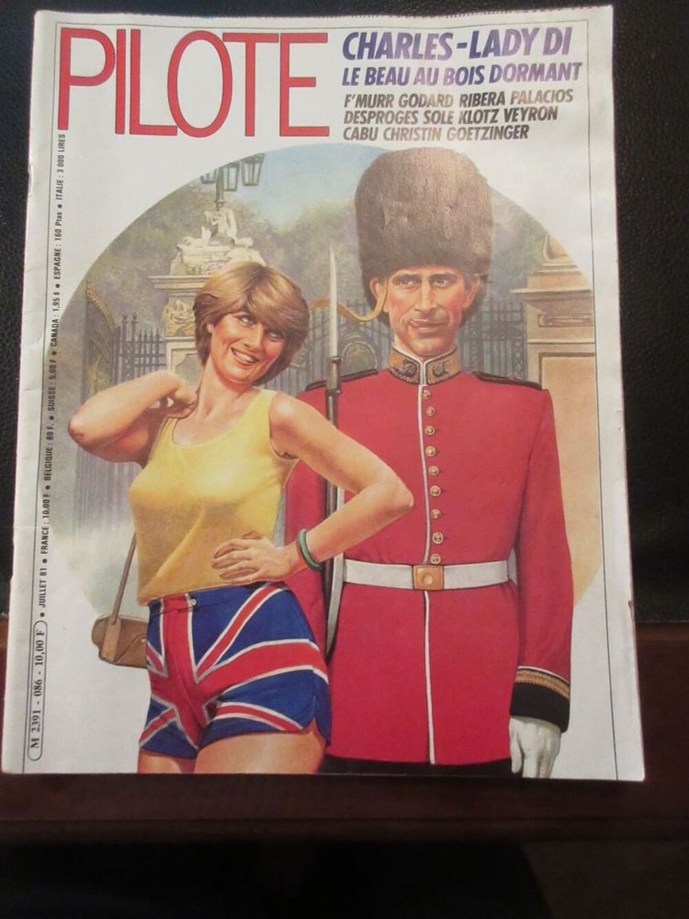 Revue PILOTE Juillet 1981 Livres et BD