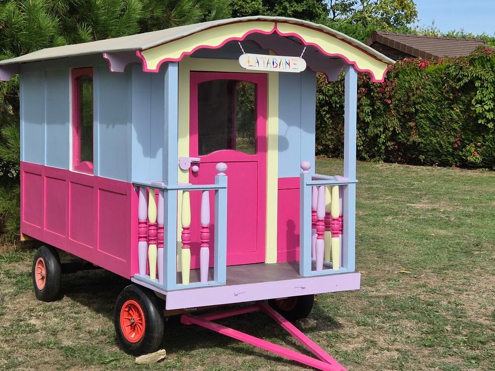 petite roulotte pour enfants Jardin