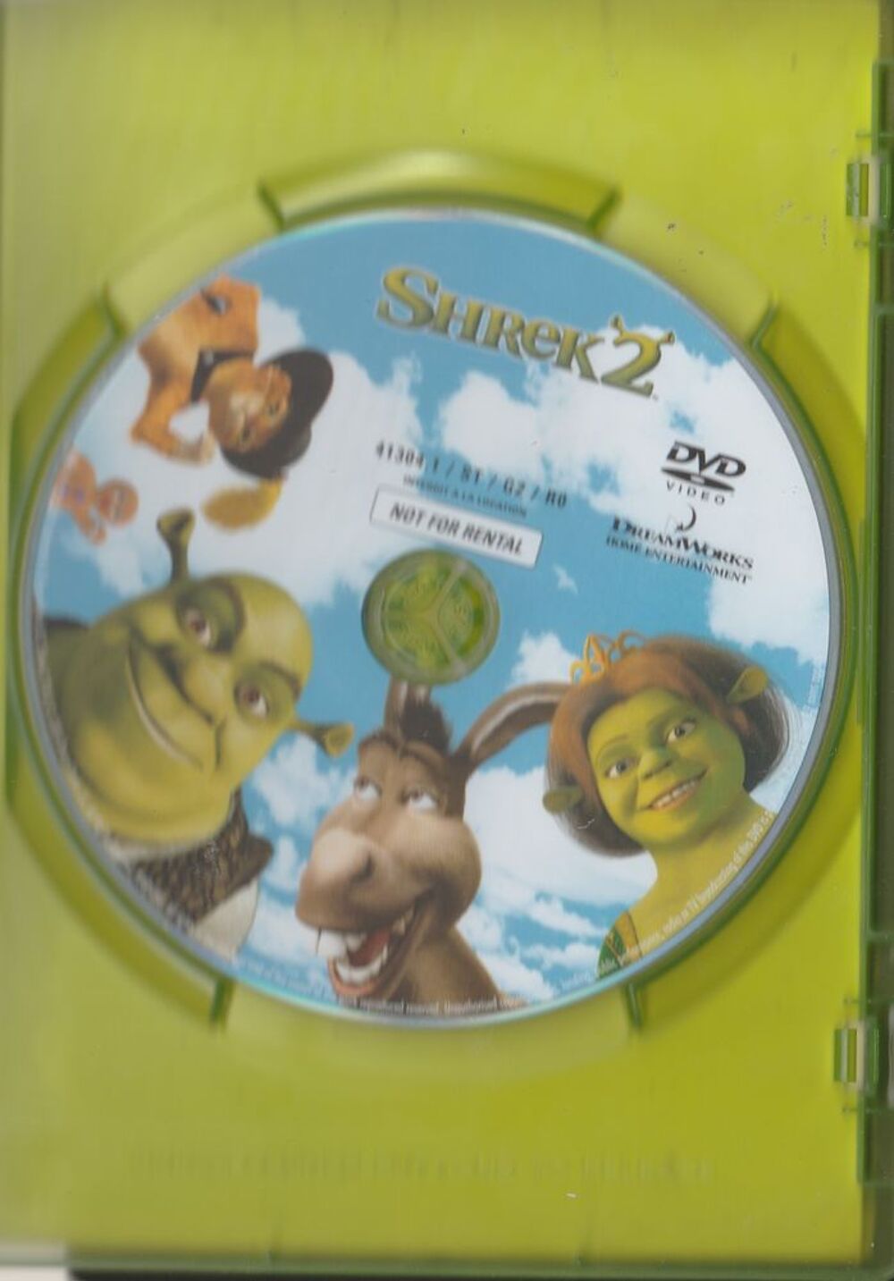 Shreck 2 DVD et blu-ray