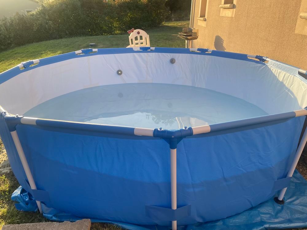 Piscine tubulaire avec pompe Jardin