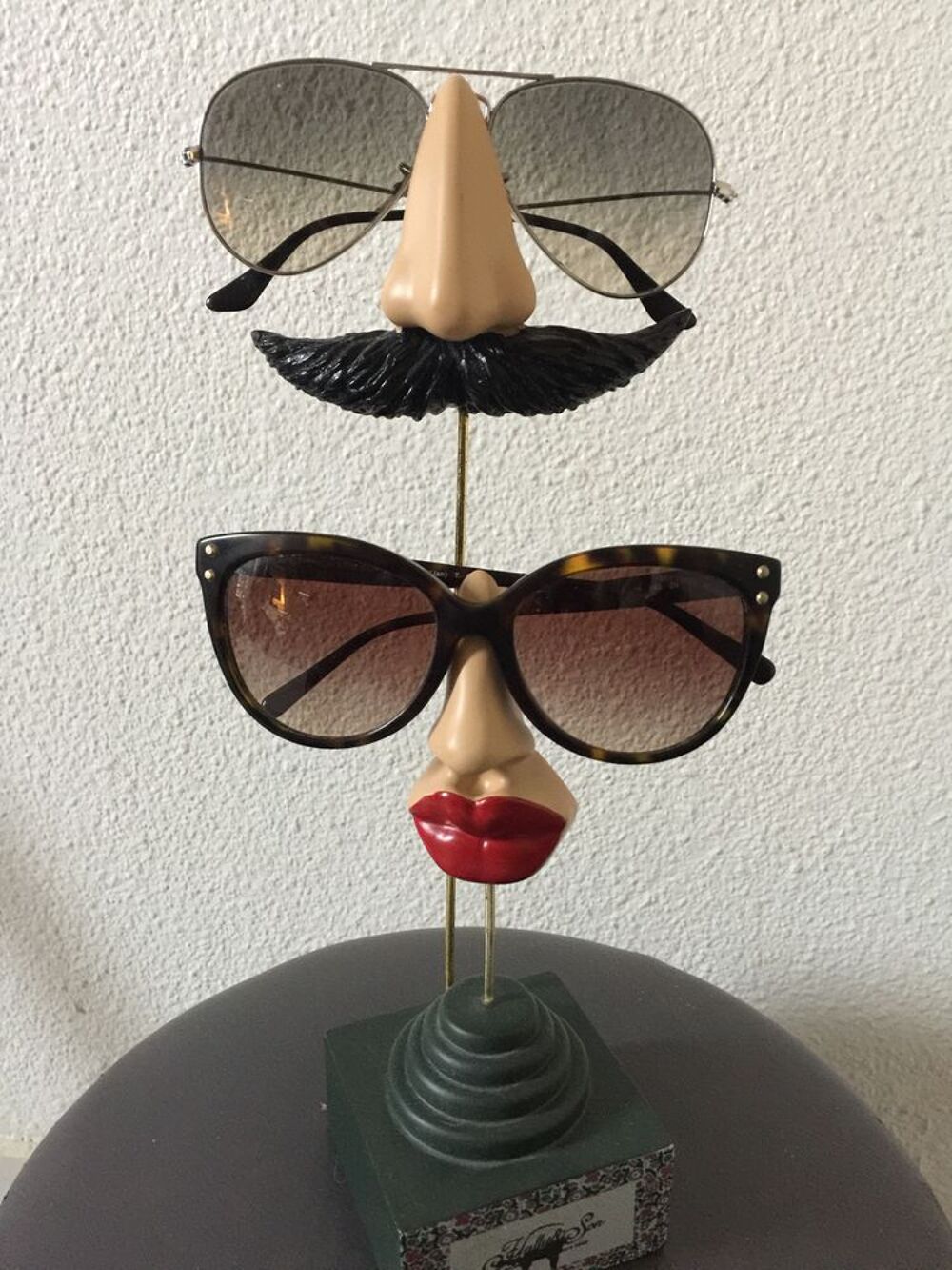 support lunettes 