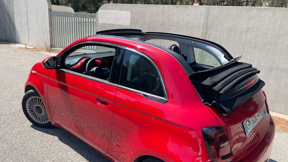500 E cabriolet FIAT lectrique RED 95ch 2023 occasion 13260 Cassis