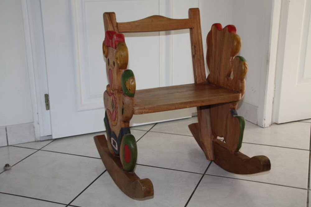 Rocking chair enfant en bois Mobilier enfants
