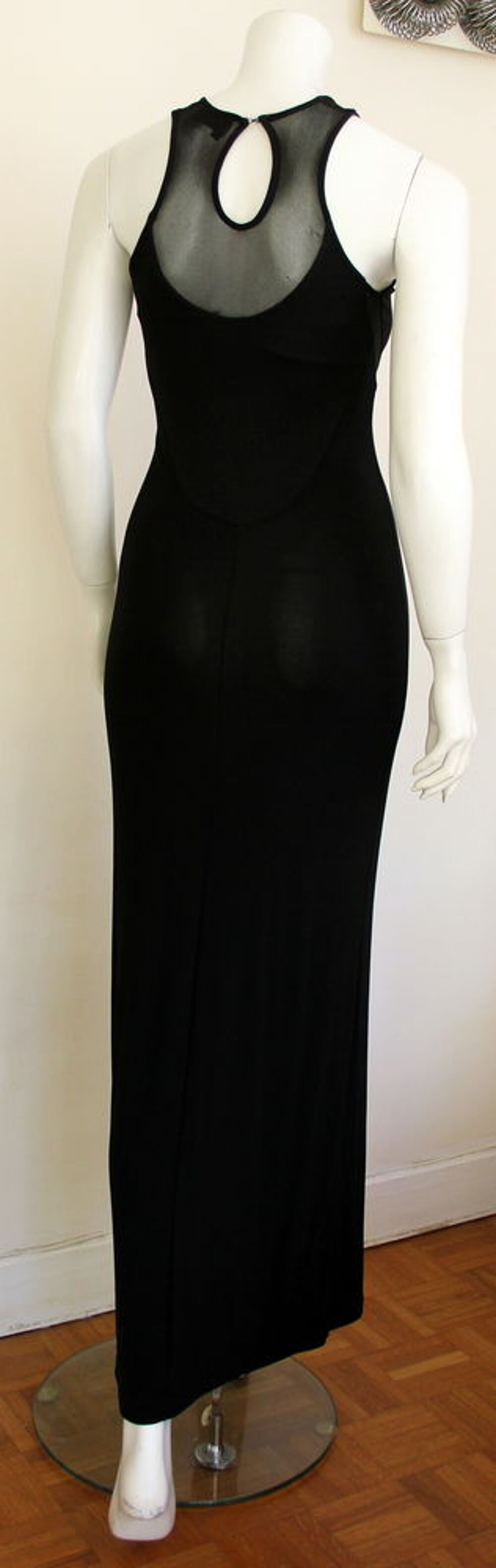 Robe longue r&eacute;sille THE KOOPLES T.S Vêtements