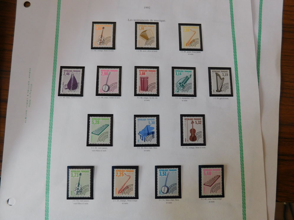 TIMBRES PREOBLITERES 