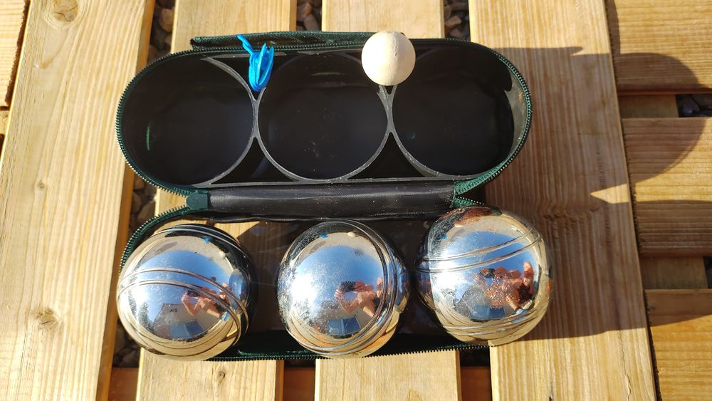 Set de P&eacute;tanque 6 Pi&egrave;ces Sacoche Verte, ou Noire Sports
