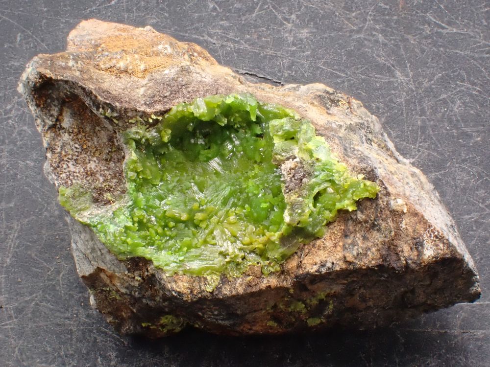 Pyromorphite , Reid's Vein , Leadshills , Ecosse 