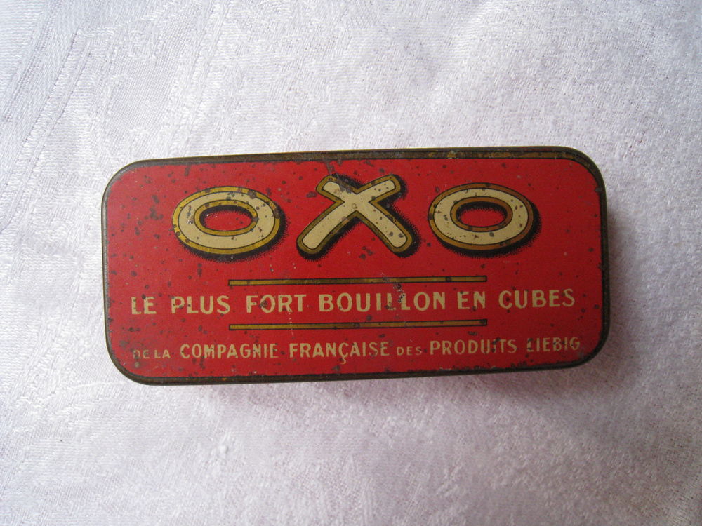 boite m&eacute;tal oxo Liebig de 1925 