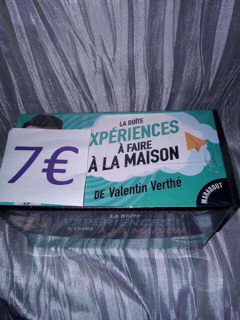 Jeu expériences à faire à la maison de valentin Verthé 7 Savigny-sur-Orge (91)