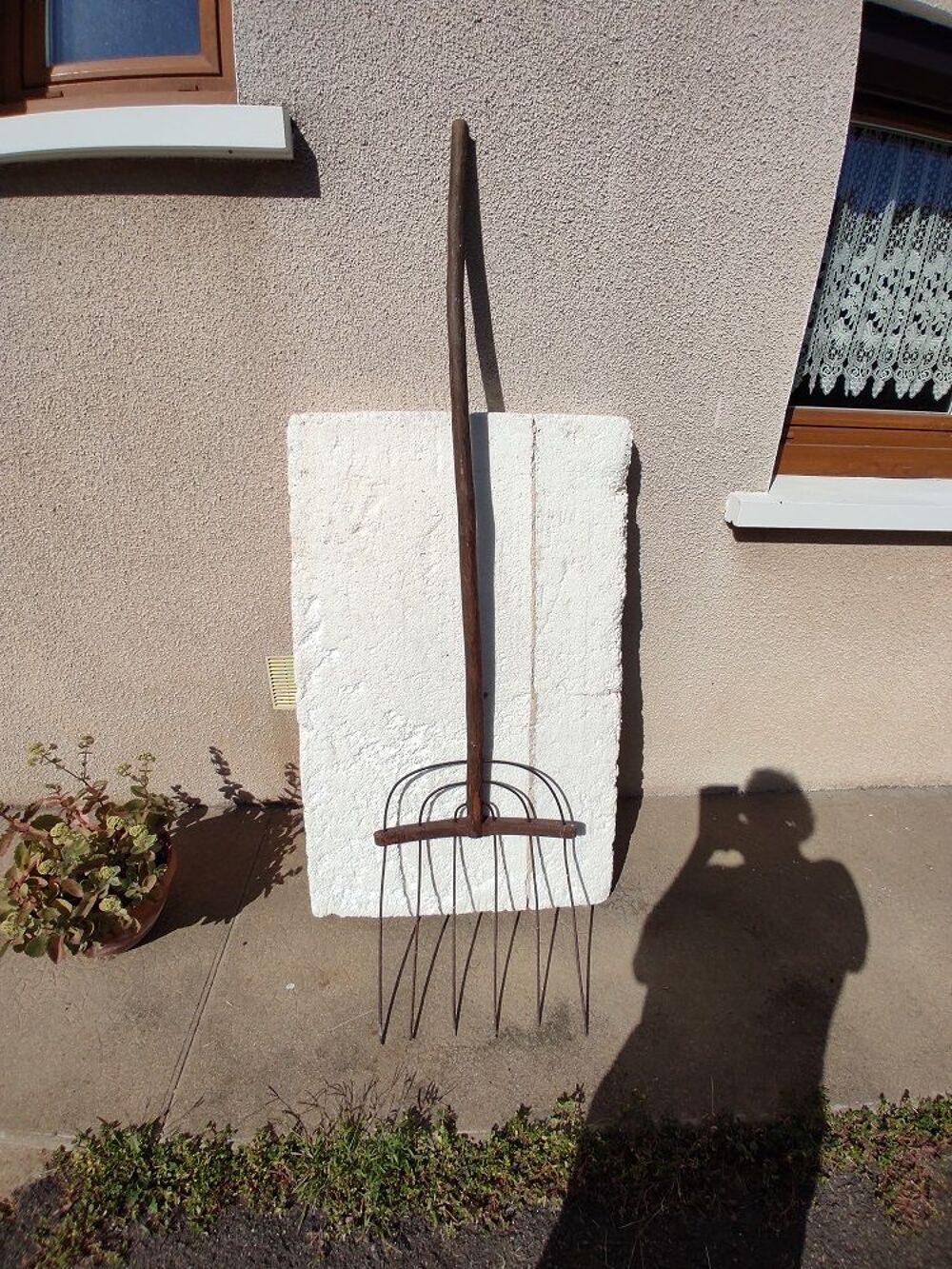 Fourche &agrave; foin ancienne Décoration