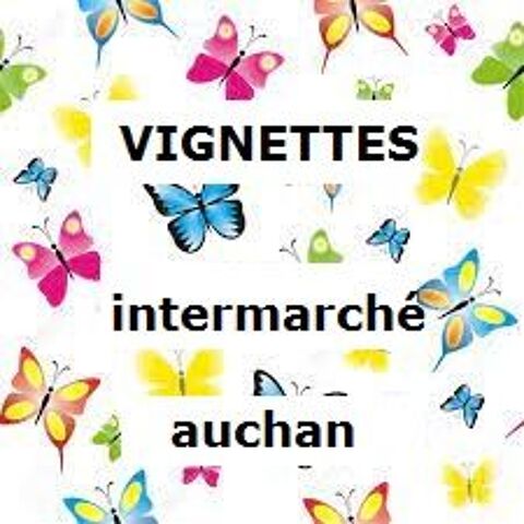 VIGNETTES  Auchan et Intermarché  0 Le Perreux-sur-Marne (94)
