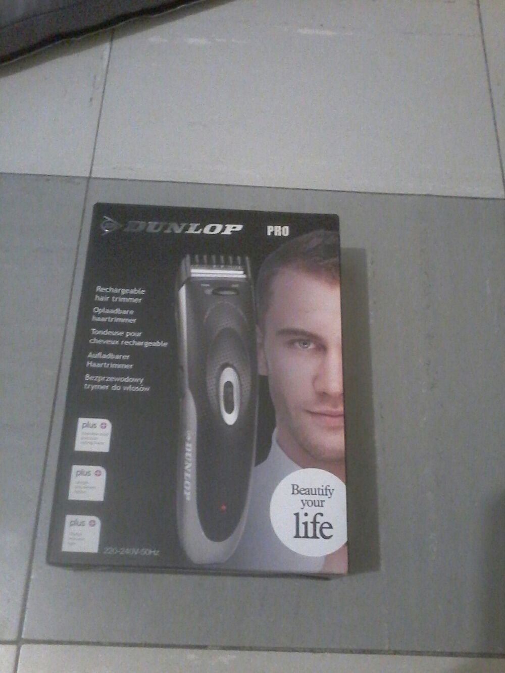 tondeuse a cheveux dunlop avec ascessoir Electromnager