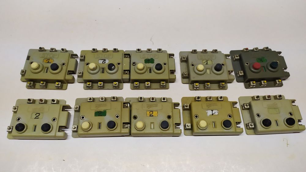 Train &eacute;lectrique : lot de 10 boitiers commande Horby MECCANO Jeux / jouets