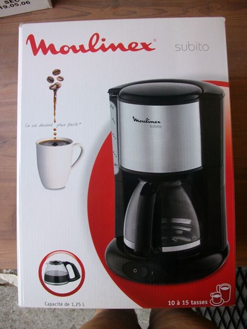 Machine &agrave; caf&eacute; Moulinex "Subito" Electroménager