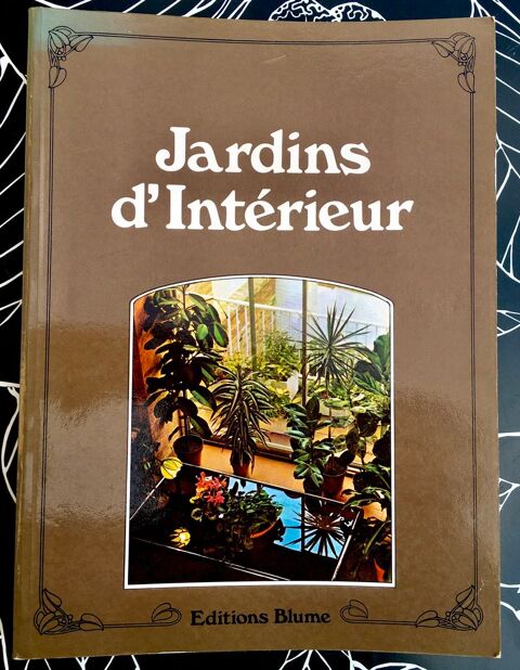   JARDINS D'INTERIEUR de M.WRIGHT ; Beau grand livre de 255 p 