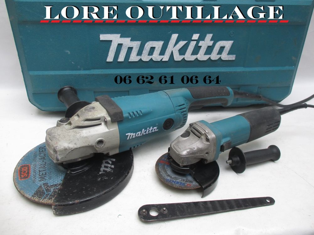 MAKITA pack 2 meuleuses Bricolage