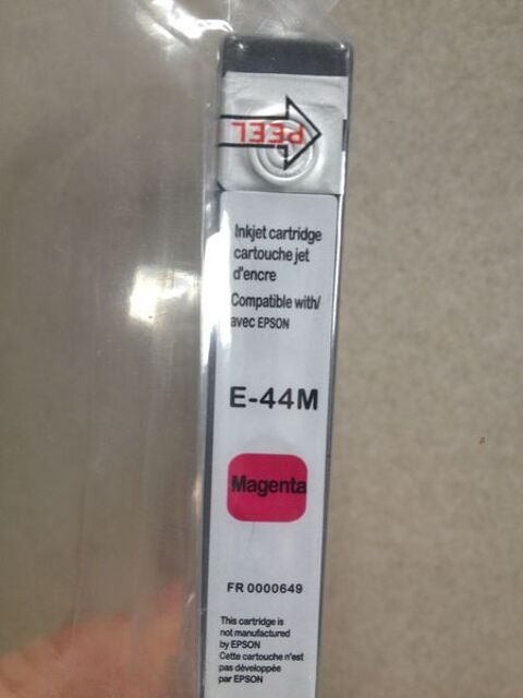 1 Cartouche neuve Jet d'Encre Compatible EPSON  E-44M(Rouge) 4 Canet Plage (66)
