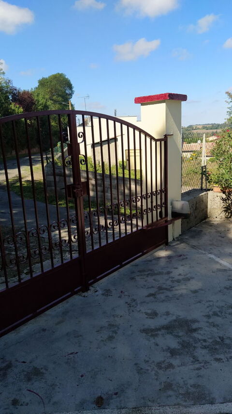 Portail en fer 2 battants 350 Gimont (32)
