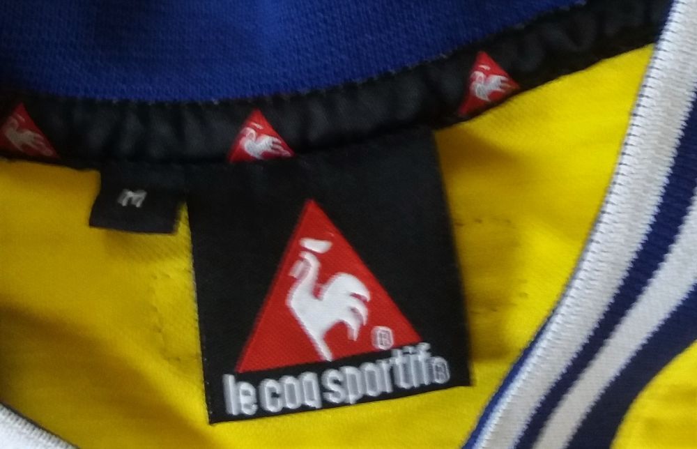 Tee shirt maillot de sport jaune le Coq Sportif T 40 - 42 Vêtements