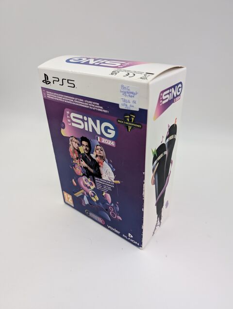 Jeu Playstation 5 Pack Let's Sing 2024 + 2 micros neufs  60 Vulbens (74)