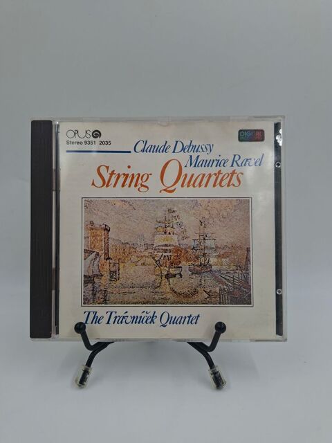 CD de musique Claude Debussy & Maurice Ravel ? String Quarte Vulbens (74)