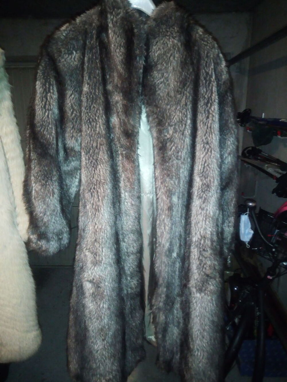 manteau hiver fourrure Vêtements