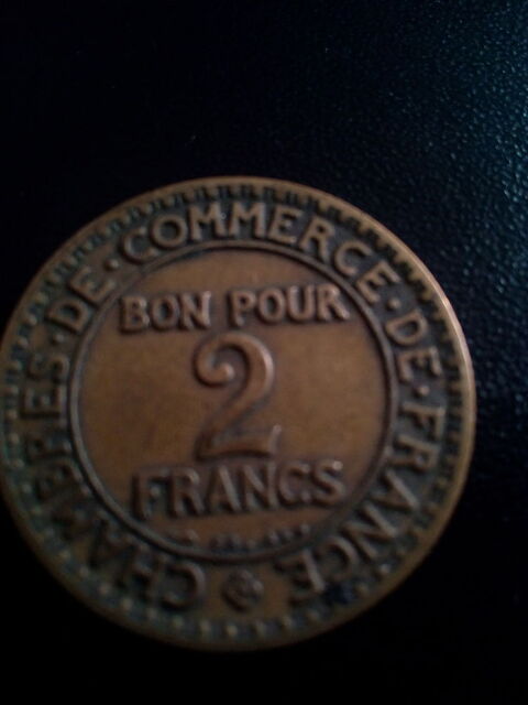 pice 2 francs 1923 Bronze 15 Gabarret (40)