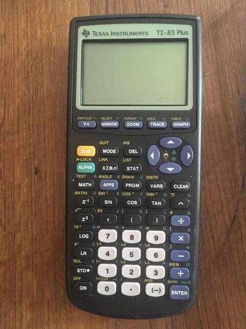 Calculatrice Texas Instrument TI 83Plus 30 Limoges (87)