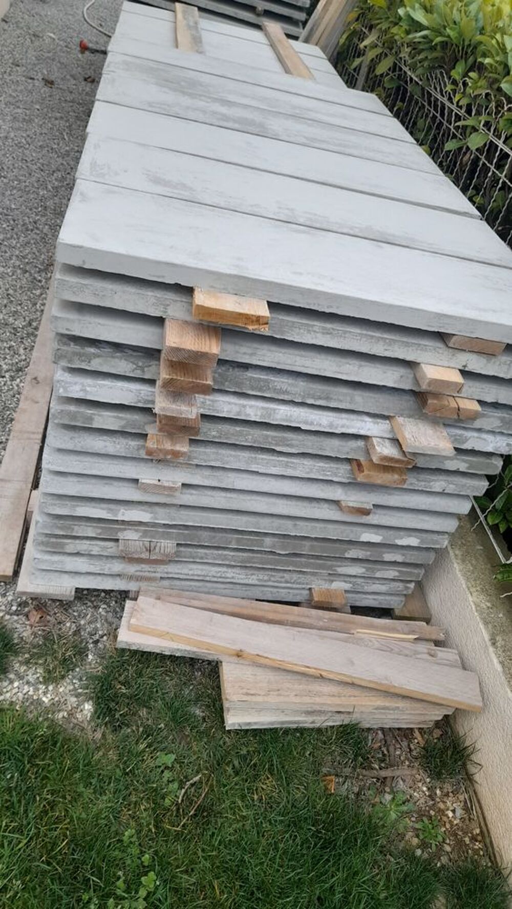 Couvertines plates Bricolage
