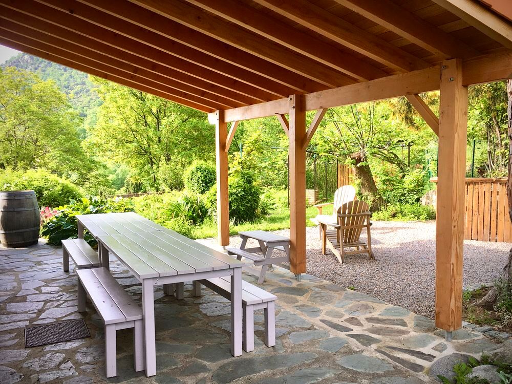   Villa 4* grande piscine chauffée bain nordique calme nature Languedoc-Roussillon, Mosset (66500)