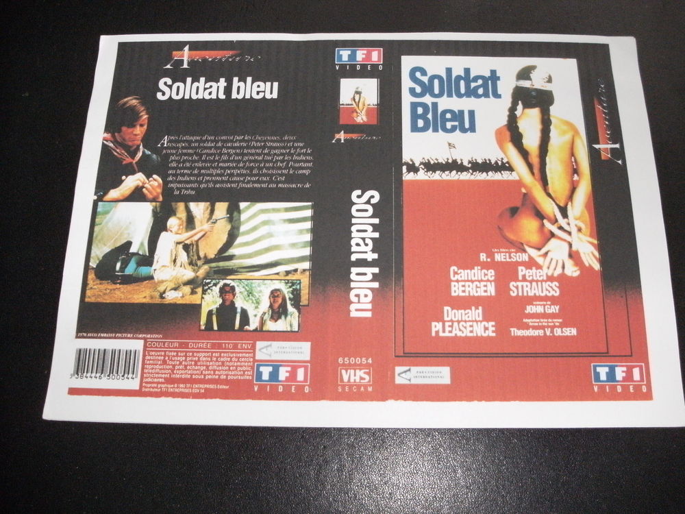 Film : " Soldat bleu " DVD et blu-ray