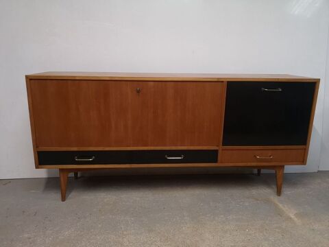 Enfilade vintage frne 2200 Guclard (72)