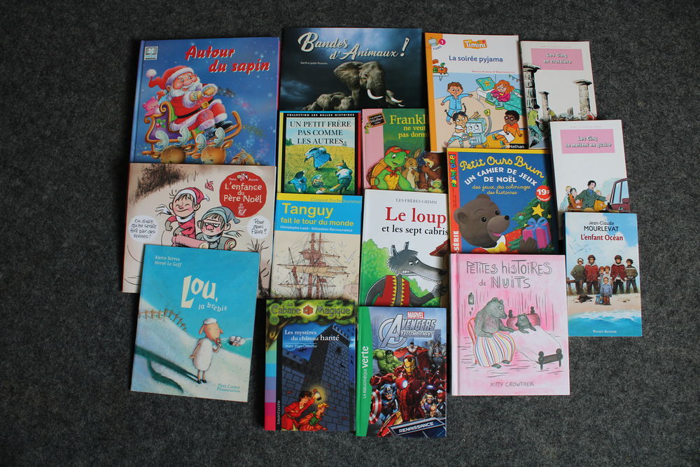 Livre pour enfant et adolescent 
Livres et BD