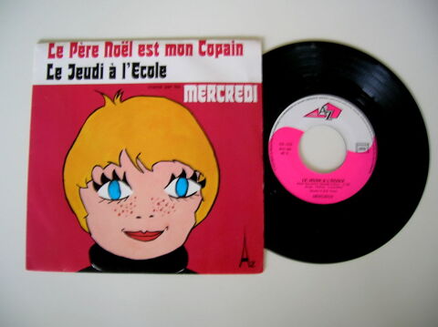 45 Tours LES MERCREDI Le p�re No�l est mon copain 18 Nantes (44)