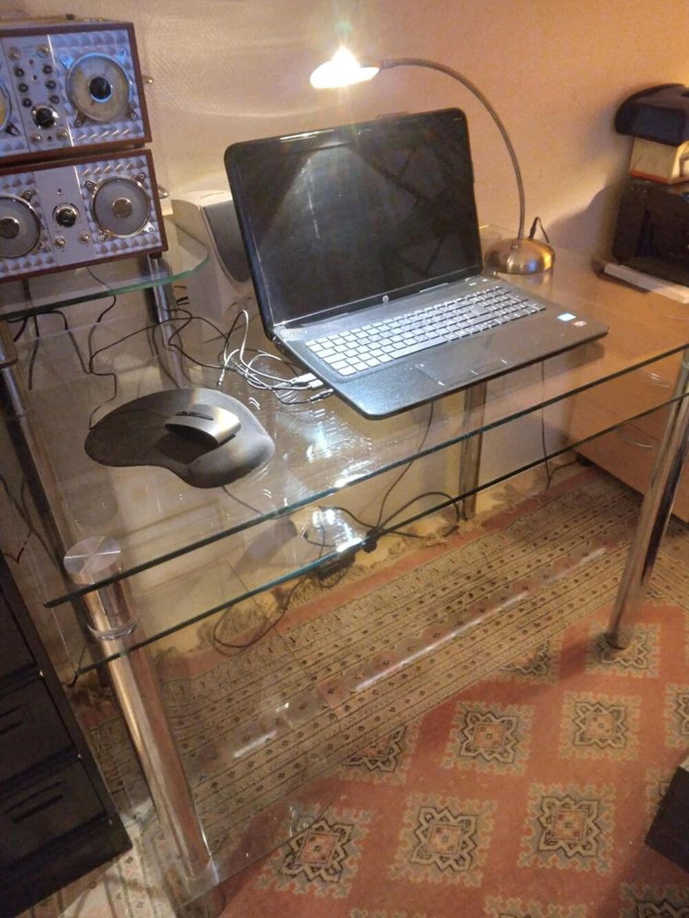 Bureau en verre Meubles