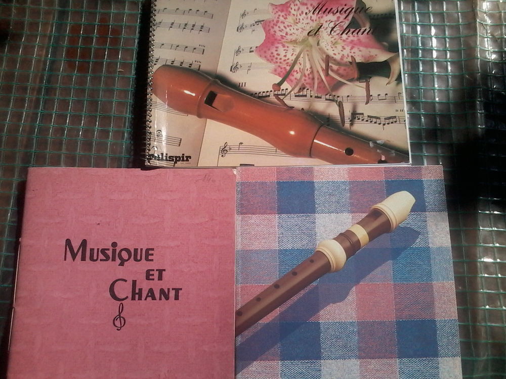 cahier musique et chant Instruments de musique