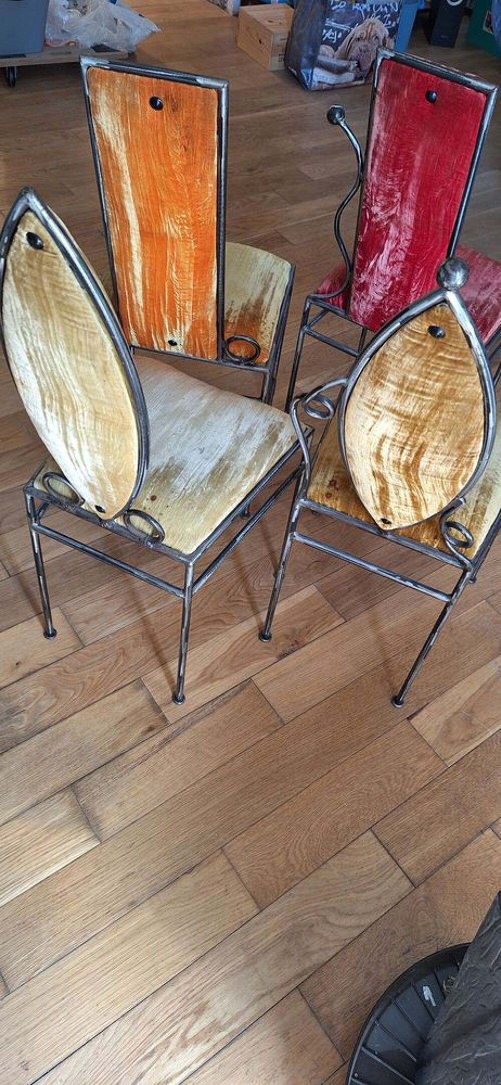 CHAISES EN FER FORGE Meubles