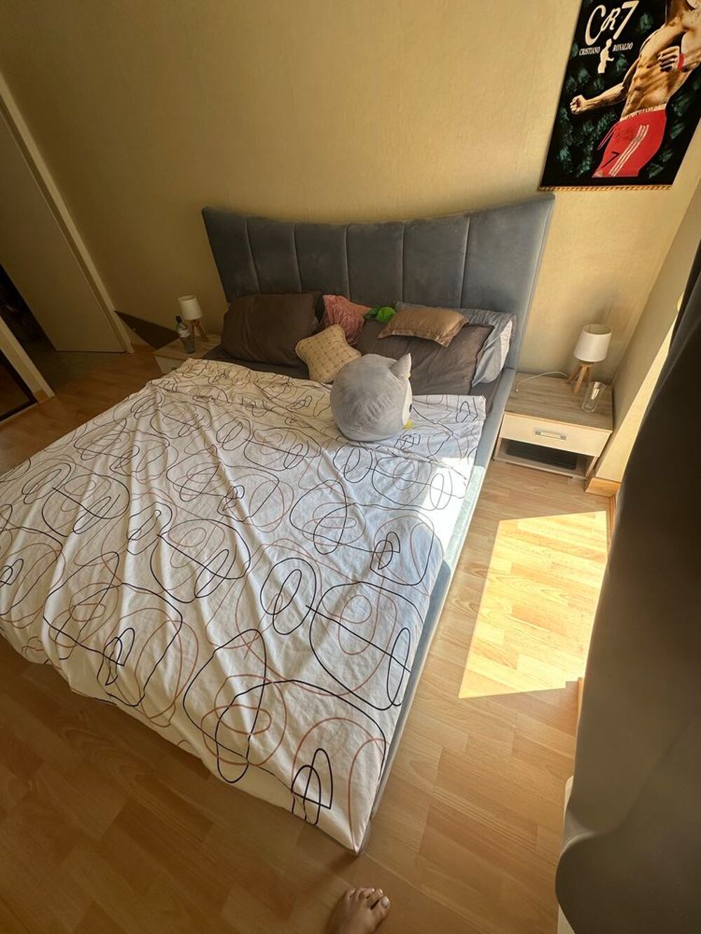 Lit 220x180 cm sans matelas Meubles