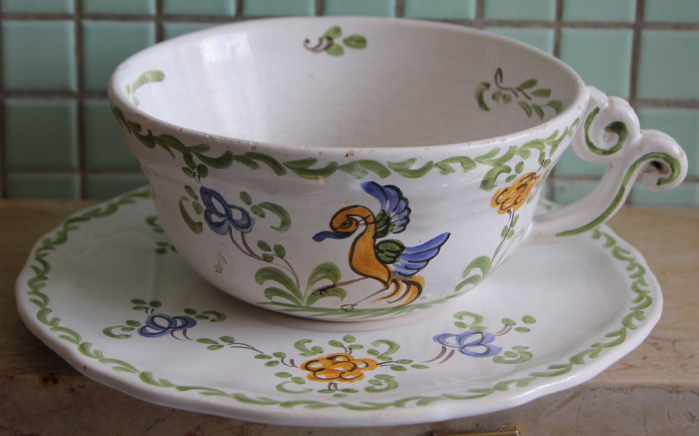 Tasse &agrave; Chocolat ou Th&eacute; MOUSTIERS Cuisine