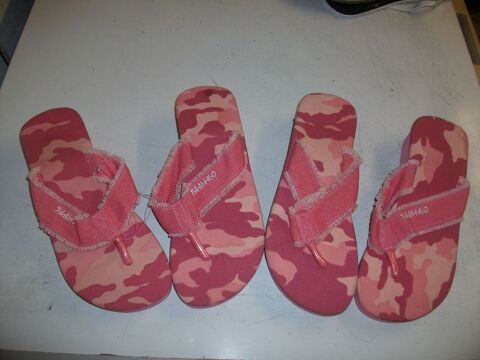 Tongs chiffon�es Rose pt 38-neuves- � 3 � 3 Bouxwiller (67)