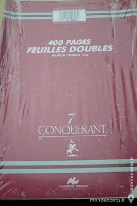 Feuilles double petit carreaux - 70 g 2 Vendôme (41)