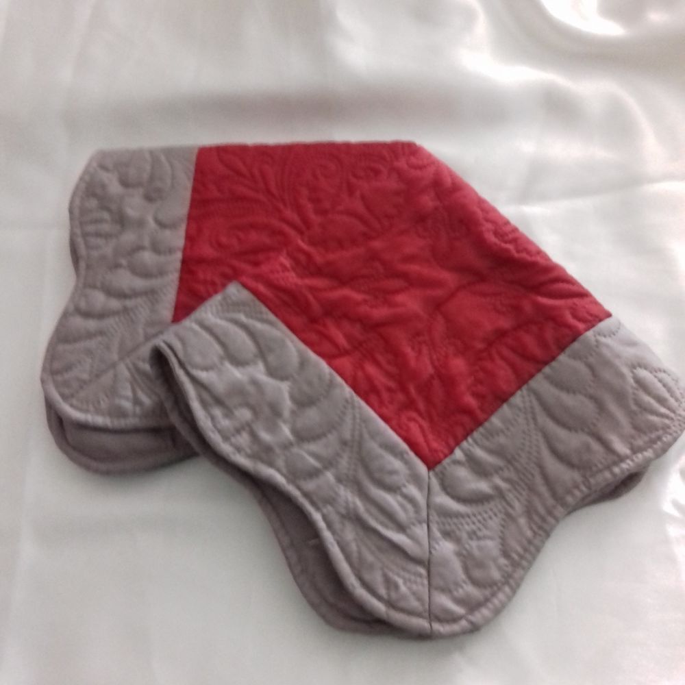2 Housses coussins boutis - Couleur Montagne - 45X45cm- Neuf Décoration